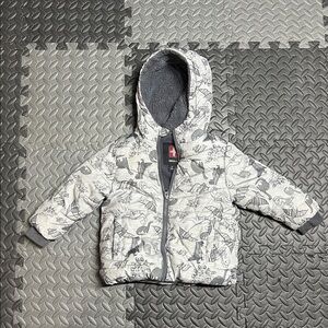 Swiss Tech grey kids coat